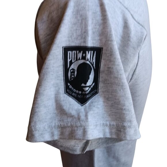 Vintage 1990's Mens Tee Small NEBRASKA VIETNAM VETERANS REUINION T-shirt POW MIA - Picture 4 of 6